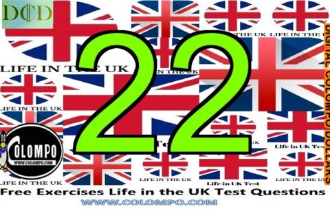 Free Exercises Life in the UK Test Questions -22