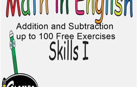 Math in English Skills 1 Addition and Subtraction up to 100 Free Exercises