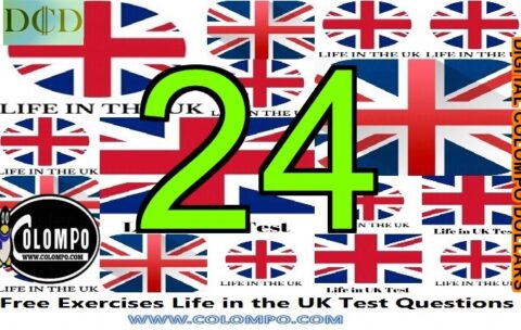 Free Exercises Life in the UK Test Questions 24