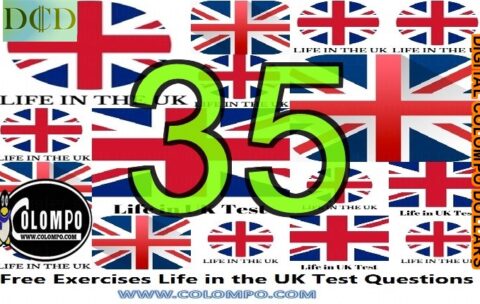 Free Exercises Life in the UK Test Questions 35