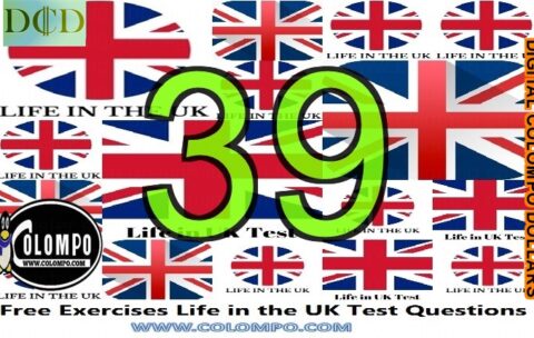 Free Exercises Life in the UK Test Questions 39