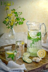 Water with lemon 